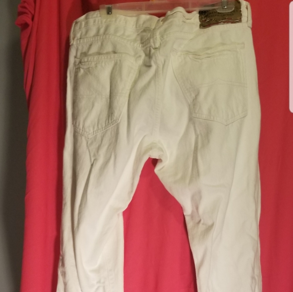 Ralph Lauren Denim & Supply men's white jeans - Picture 2 of 12